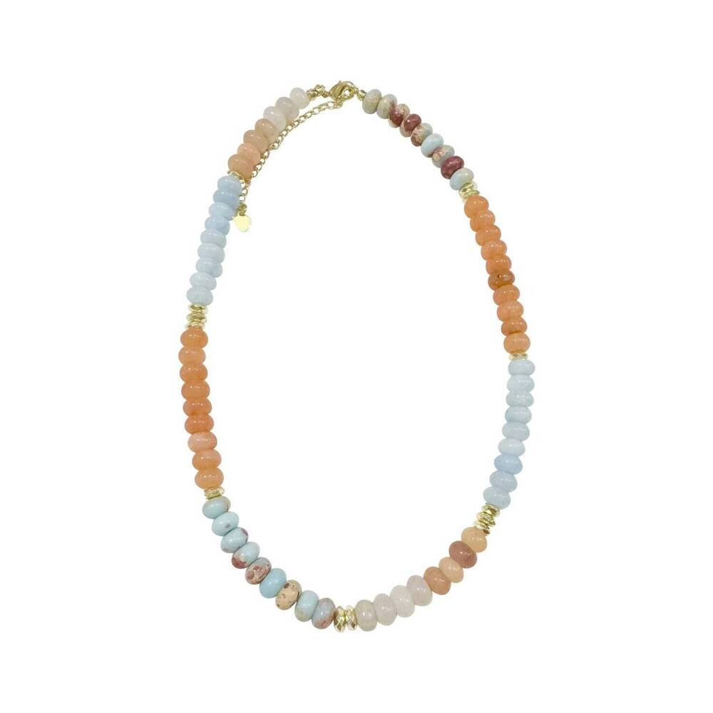 NEW GEMELLI women's kerry necklace in orange